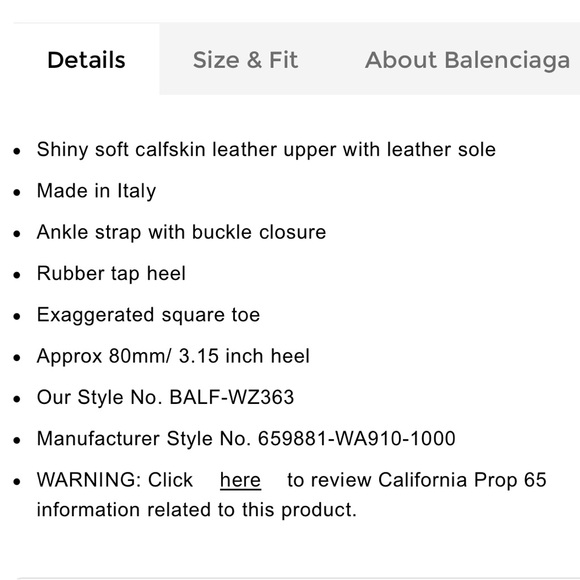 Balenciaga Void Sandals - Picture 6 of 9